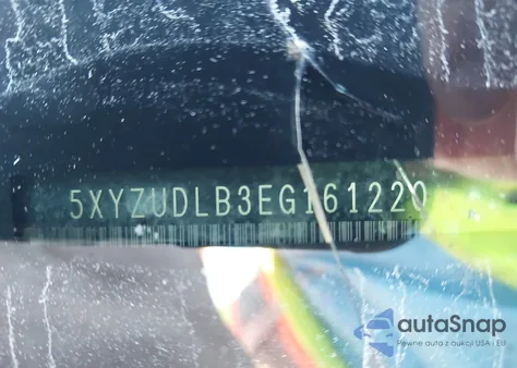 2014 Hyundai Santa Fe Sport 2.4L z USA, uszkodzony, nr VIN 5XYZUDLB3EG161220